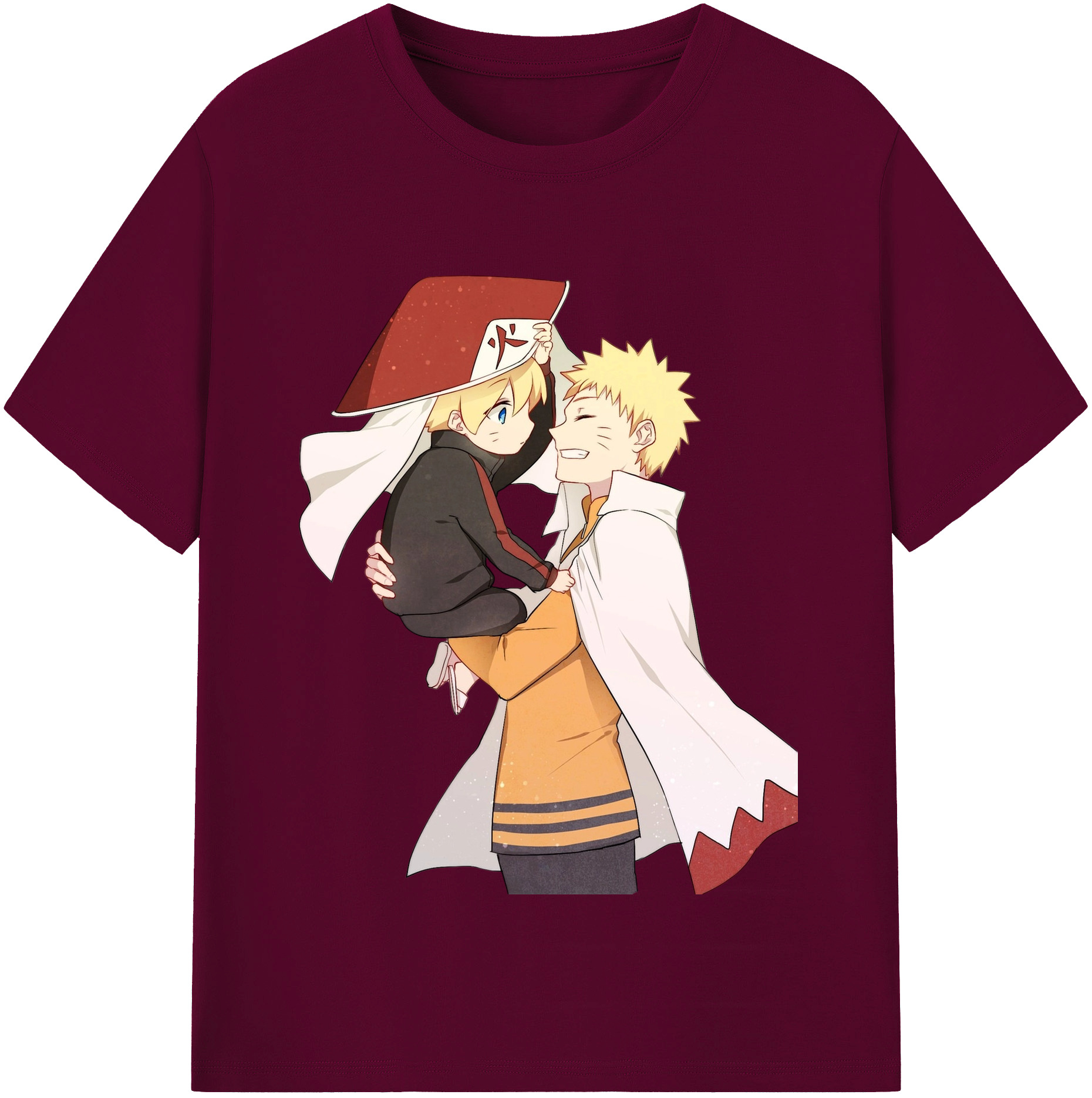 （画像用） NARUTO -ナルト- うずまき ナルト Uzumaki Naruto レディースカジュアルプリントTシャツ（綿100％）